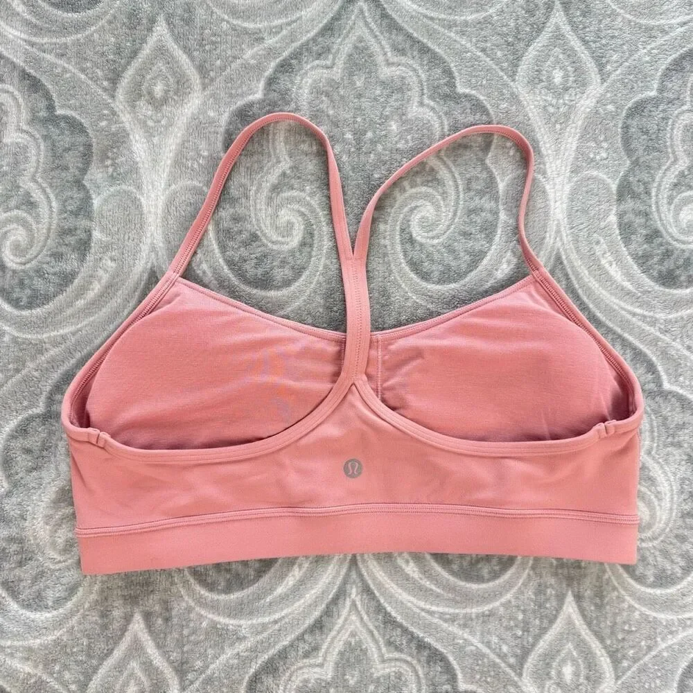 Womens Lululemon Flow Y Bra Nulu *Light Support